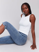 Load image into Gallery viewer, Charlie b Knee High Capri Jeans