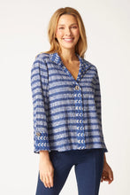 Load image into Gallery viewer, Habitat Hidden Placket Shirt in Mixed Print