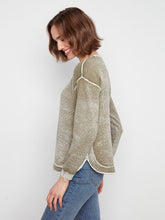 Load image into Gallery viewer, Charlie b Cotton Long Sleeve Crew Neck Sweater