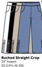 Load image into Gallery viewer, Habitat Ruched Straight Crop Pant