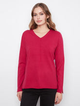 Load image into Gallery viewer, Charlie b Long Sleeve Basic Sweater