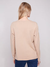 Load image into Gallery viewer, Charlie b Basic V Neck Sweater