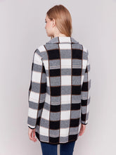 Load image into Gallery viewer, Charlie b Knit Plaid Coat