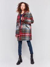 Load image into Gallery viewer, Charlie b Straight Cut Boucle Knit Coat