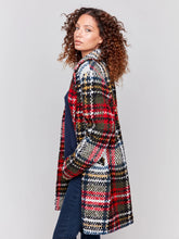 Load image into Gallery viewer, Charlie b Straight Cut Boucle Knit Coat