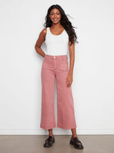 Load image into Gallery viewer, Charlie b Cropped Twill Pant with Patch Pockets