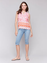 Load image into Gallery viewer, Charlie b Printed Sleeveless Top
