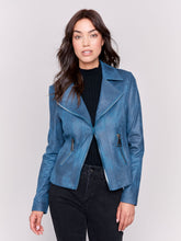 Load image into Gallery viewer, Charlie b Vintage Faux Leather Jacket
