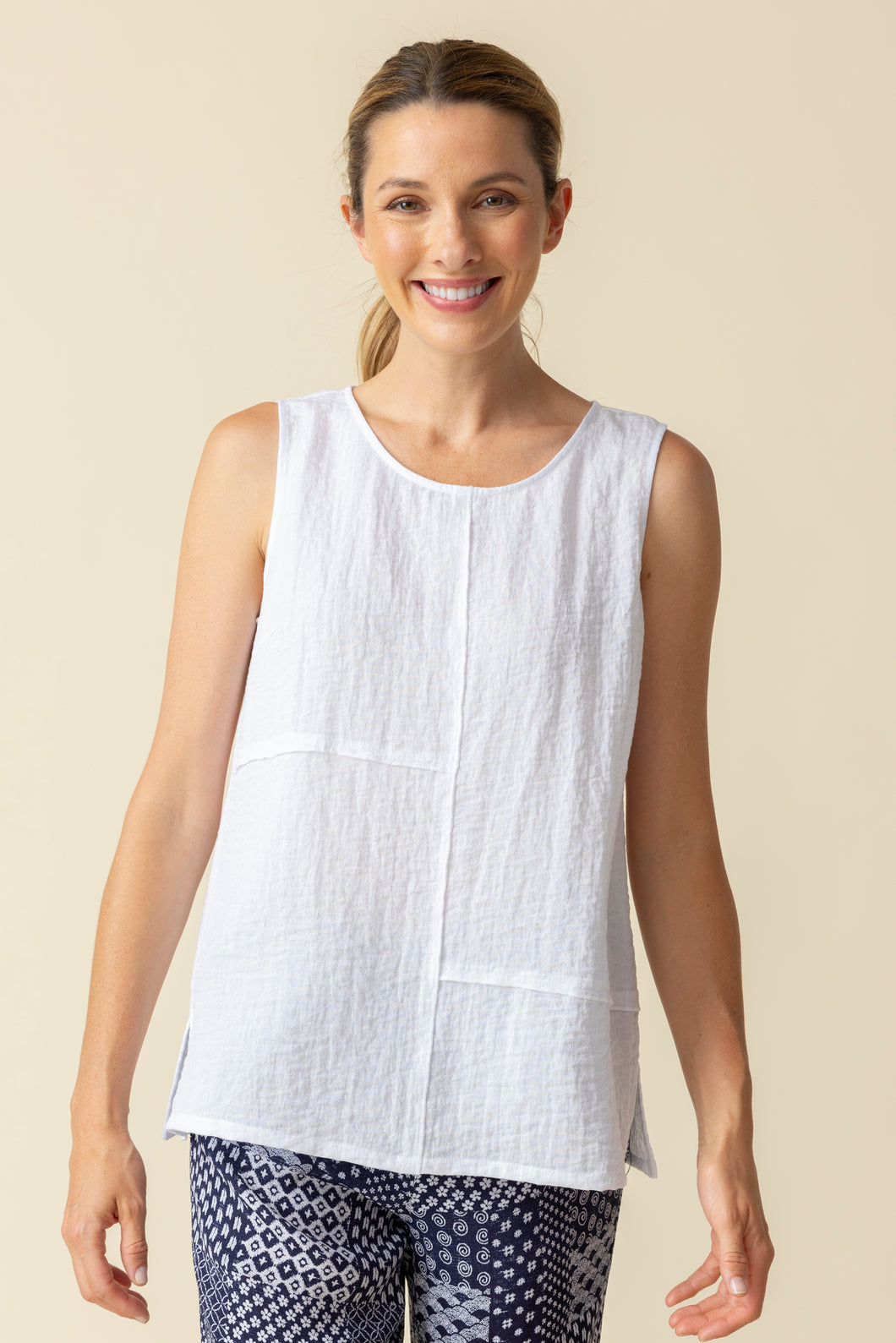 Habitat Pieced Sleeveless Tunic