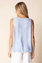 Load image into Gallery viewer, Habitat Sleeveless Button Layer Top
