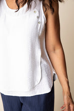 Load image into Gallery viewer, Habitat Sleeveless Button Layer Top
