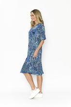 Load image into Gallery viewer, One Summer Rayon Dress with Bell Sleeves
