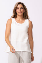 Load image into Gallery viewer, Escape by Habitat Sleeveless Top with Princess Seamline and Side Slits
