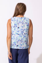 Load image into Gallery viewer, Escape by Habitat Seaglass Print Resort Tank Top
