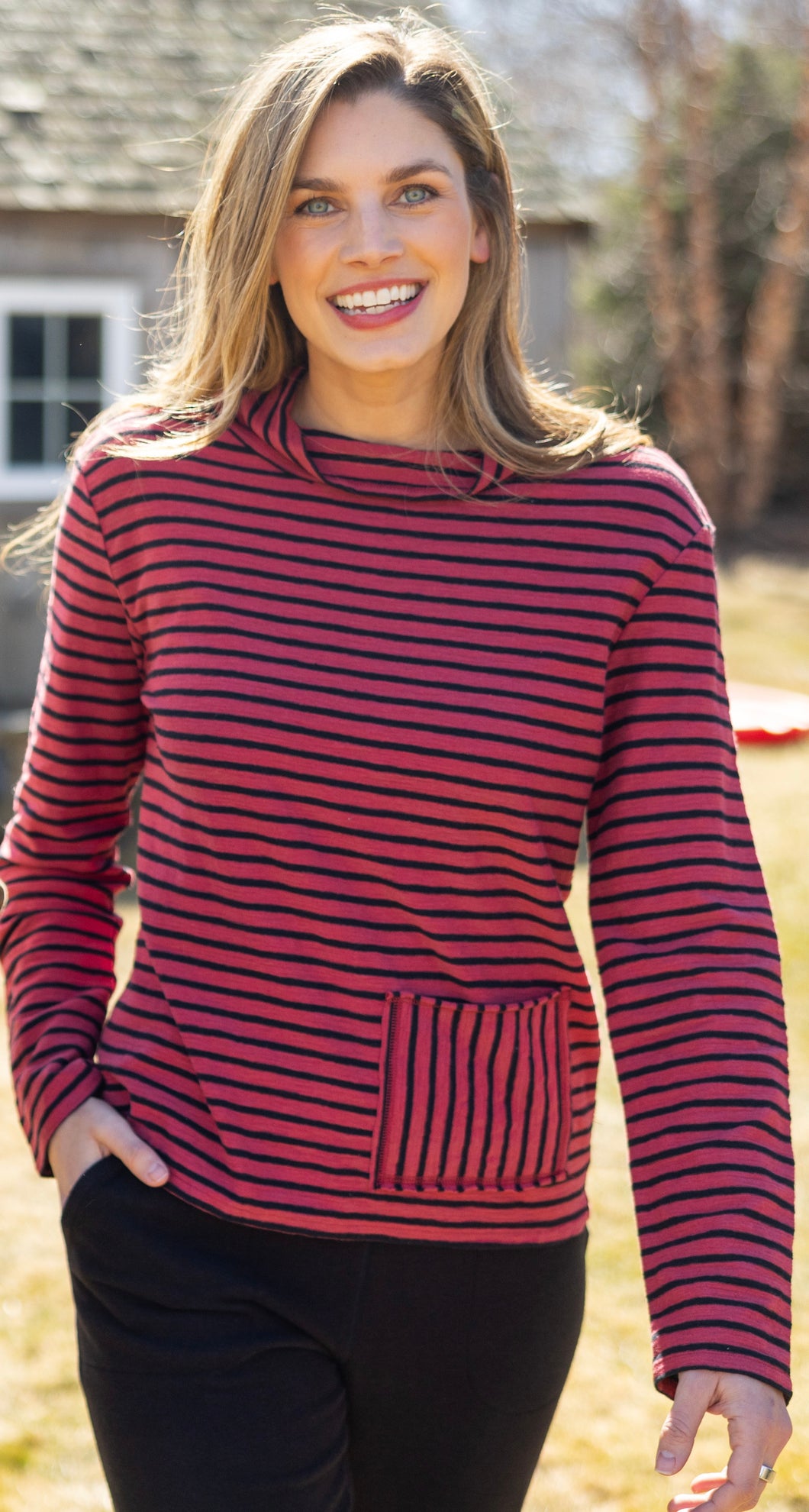 Escape by Habitat Chill Funnel Neck Top