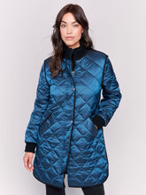 Load image into Gallery viewer, Charlie b Long Quilted Puffer Coat
