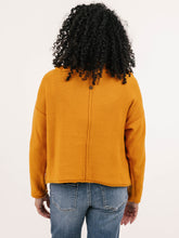 Load image into Gallery viewer, Shannon Passero Haley Pullover with Button Detail and Oversized Cowl Neck
