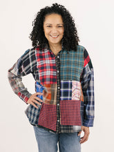Load image into Gallery viewer, Shannon Passero One of a Kind Patchwork Adventure Shirt

