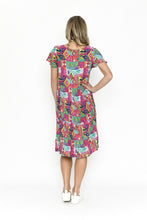 Load image into Gallery viewer, One Summer Rayon Short Sleeve Dress
