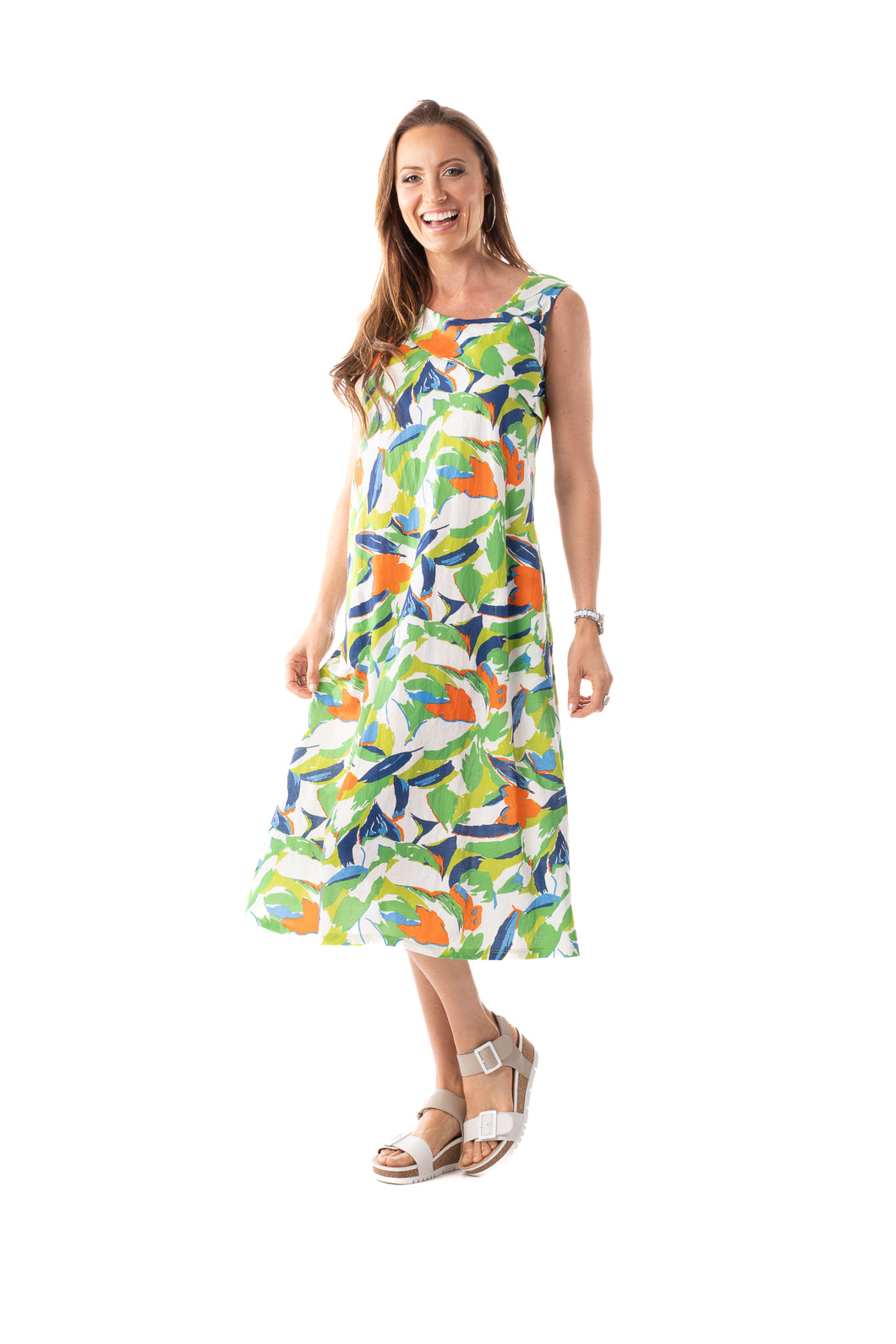 Pure Essence Sleeveless Dress with Pockets