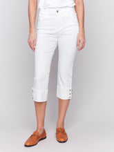 Load image into Gallery viewer, Charlie b 5 Pocket Jeans with Snap Button Detail at Hem
