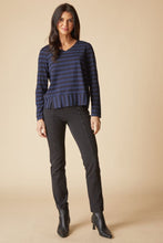 Load image into Gallery viewer, Habitat Shadow Stripe Seamed Tee
