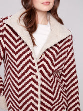 Load image into Gallery viewer, Charlie b Boucle Short Jacket with Sherpa Trim
