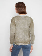 Load image into Gallery viewer, Charlie b Cotton Long Sleeve Crew Neck Sweater
