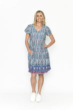 Load image into Gallery viewer, One Summer Short Sleeve Cotton Dress
