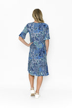 Load image into Gallery viewer, One Summer Rayon Dress with Bell Sleeves
