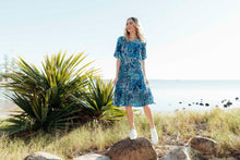 Load image into Gallery viewer, One Summer Rayon Dress with Bell Sleeves
