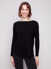 Load image into Gallery viewer, Charlie b Plushy Knit Crew Knit Sweater
