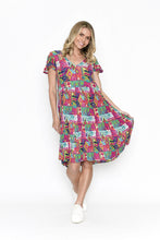 Load image into Gallery viewer, One Summer Rayon Short Sleeve Dress
