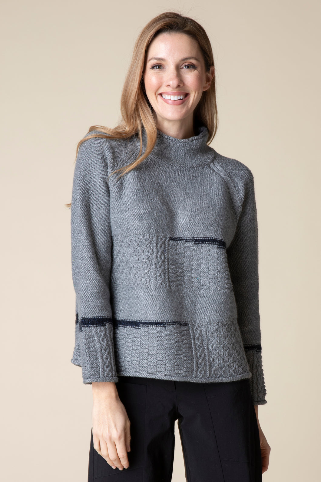 Habitat Mixed Cable Stitch Pullover