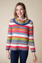 Load image into Gallery viewer, Habitat Multi Stripe Pullover
