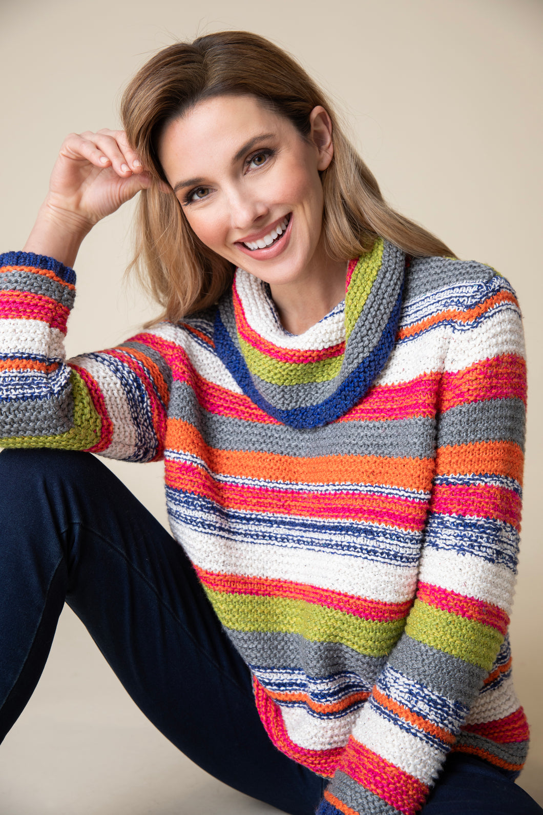 Habitat Multi Stripe Pullover