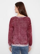 Load image into Gallery viewer, Charlie b Cotton Long Sleeve Crew Neck Sweater
