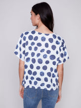 Load image into Gallery viewer, Charlie b Printed Cotton Gauze Blouse
