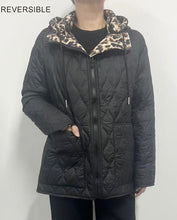 Load image into Gallery viewer, Reversible Puffer Jacket with a Detachable Hood
