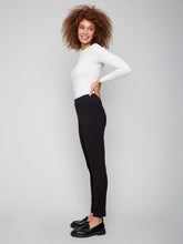Load image into Gallery viewer, Charlie b Pant with Slits and Stitch Detail

