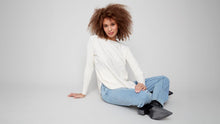 Load image into Gallery viewer, Charlie b Plushy Knit Crew Knit Sweater
