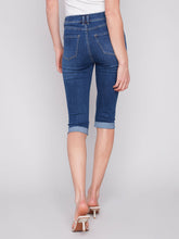 Load image into Gallery viewer, Charlie b Denim Pedal Pusher
