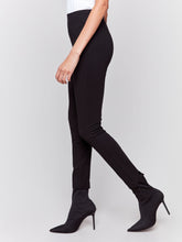 Load image into Gallery viewer, Charlie b Pull on PDR Pant with Slit Detail
