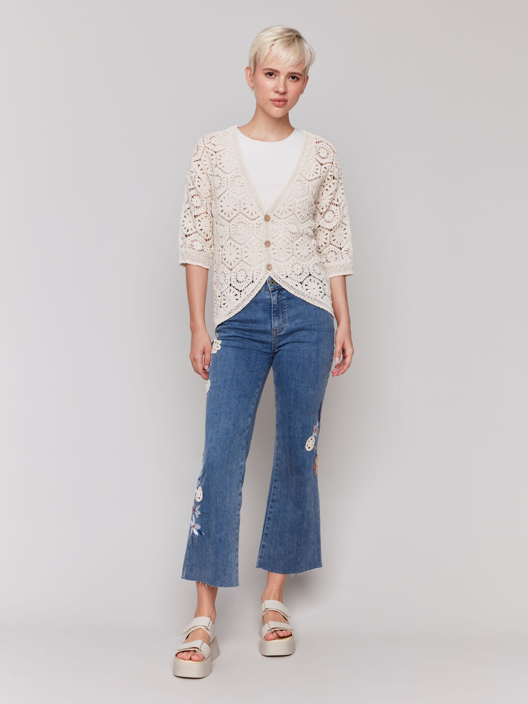 Charlie b Crochet Jeans