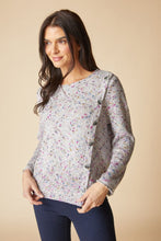 Load image into Gallery viewer, Habitat Frostfall Sweater with Button Front Detail
