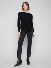 Load image into Gallery viewer, Charlie b Plushy Knit Crew Knit Sweater
