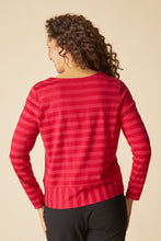 Load image into Gallery viewer, Habitat Shadow Stripe Seamed Tee
