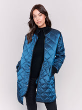 Load image into Gallery viewer, Charlie b Long Quilted Puffer Coat
