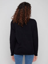 Load image into Gallery viewer, Charlie b Basic V Neck Sweater
