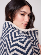 Load image into Gallery viewer, Charlie b Boucle Short Jacket with Sherpa Trim
